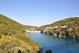 Barrage sur le Verdon.