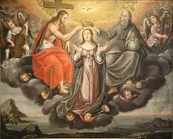 Barthélemy Parrocel, Le Couronnement de la Vierge.