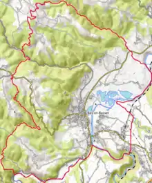 Carte topographique