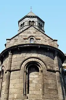 Perspective du chevet.