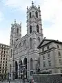 Basilique Notre-Dame de Montréal (1829) de style néogothique