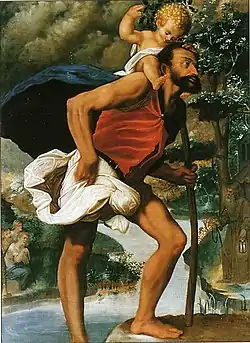 Saint Christophe (C. Bassot, 1607).