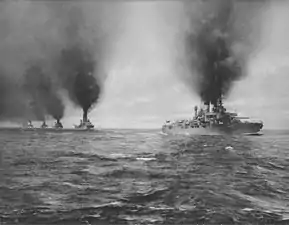Battleships of the U.S. Atlantic Fleet (1914).