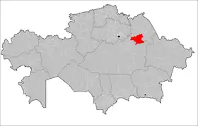 Localisation de District de Bayanaoul