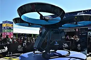 Baykar Cezeri lors du Teknofest Istanbul de 2021.