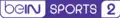 Logo actuel de beIN Sports 2 depuis le 1er janvier 2016.