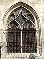 Bas-côté sud, fenêtre de la 3e travée.