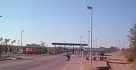 Poste frontière à Beitbridge.