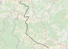 Voir la carte de la ligne.