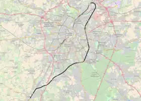 Plan de la ligne 26.