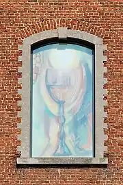 Fenêtre à arc surbaissé(verrière de 2016).