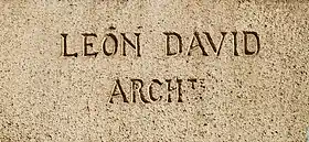 Image illustrative de l'article Léon David (architecte)