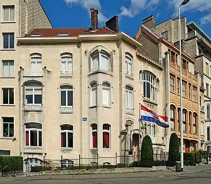 Extension de l'Hôtel van Eetvelde.