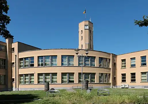 La façade orientale.