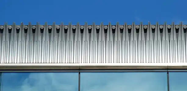 Bâtiment Altiero Spinelli du Parlement européen.