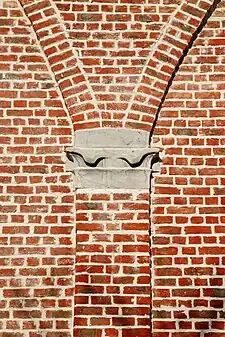 Entrepôt Van Cutsem (détail).