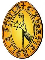 Sceau de l'abbé Guillaume, 1262