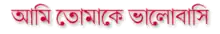 Ami tomake bhalobashi