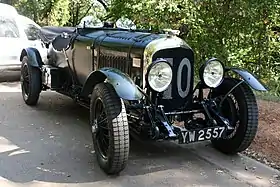La Bentley n° 10, troisième de cette édition