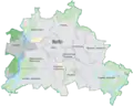 localisation de l'arrondissement de Spandau