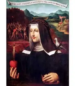 Sainte Catherine de Sienneex-voto, Bernardino Luini, XVIe sièclemusée des Beaux-Arts de Nîmes.