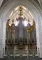 Le Grand Orgue dans son buffet XVIIIe siècle, reconstruit en 1999
