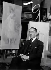 Bernhard Weiss, photographie d'Emil Orlik, années 1920.