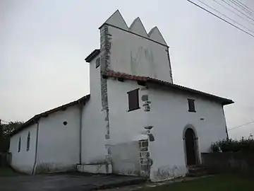 Berraute, l'église trinitaire.