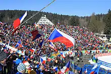 Le stade de biathlon  Nové Město