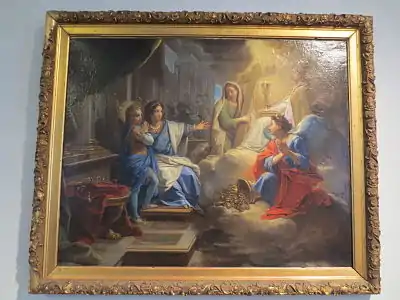 Blanche de Castille montrant à Saint Louis la Religion, la Foi et la Piété, Jean Jouvenet