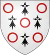 Blason Rarecourt de La Vallee de Pimodan