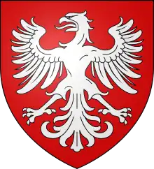 L'Aigle germanique De gueules, à l'aigle éployée d'argent.