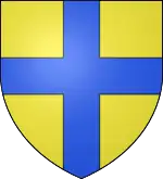 d'or à la croix d'azur