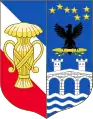 Blason des Bernadotte de 1844 à 1885.