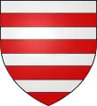 Blason de la famille de Bourlémont (1211-1403), d’ancienne chevalerie, qui s'est éteinte vers 1390.