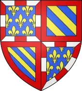 Blason de la Bourgogne historique.