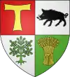 Blason de Tellecey