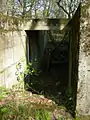 Bunker souterrain allemand situé à côté de l'ancien camp.
