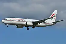 Livrée du 737-800 de la RAM pendant les années 2010