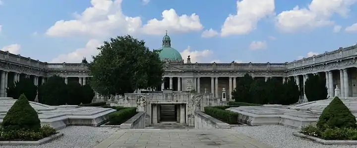 Vue générale du cloître.