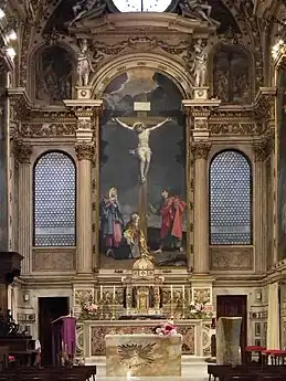 Maître-autel de la chartreuse de Bologne.