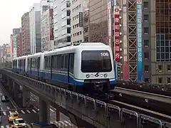 Innovia APM 256 du métro de Taipei.