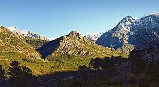 Partie du cirque de Bonifatu.