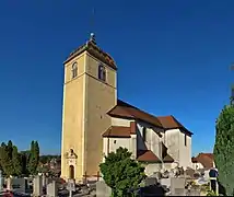 L'église Saint-Lazare.