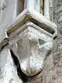 Chapelle nord, cul-de-lampe du XIIIe siècle.