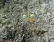 La Roche marquée N° 30 : date 1824.