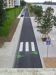 Boulevard du Maréchal-Franchet-d'Esperey après sa rénovation