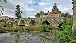 Le pont coté aval.