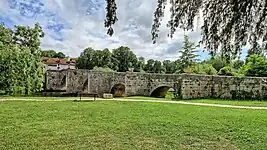 Le pont coté amont.