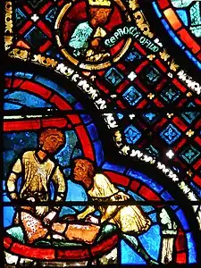 Vitrail de l'Enfant Prodigue